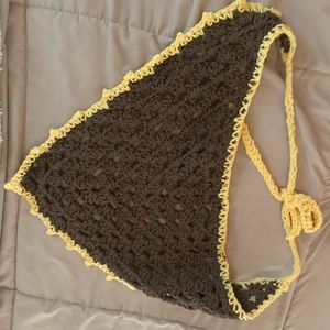 Crochet bandanna